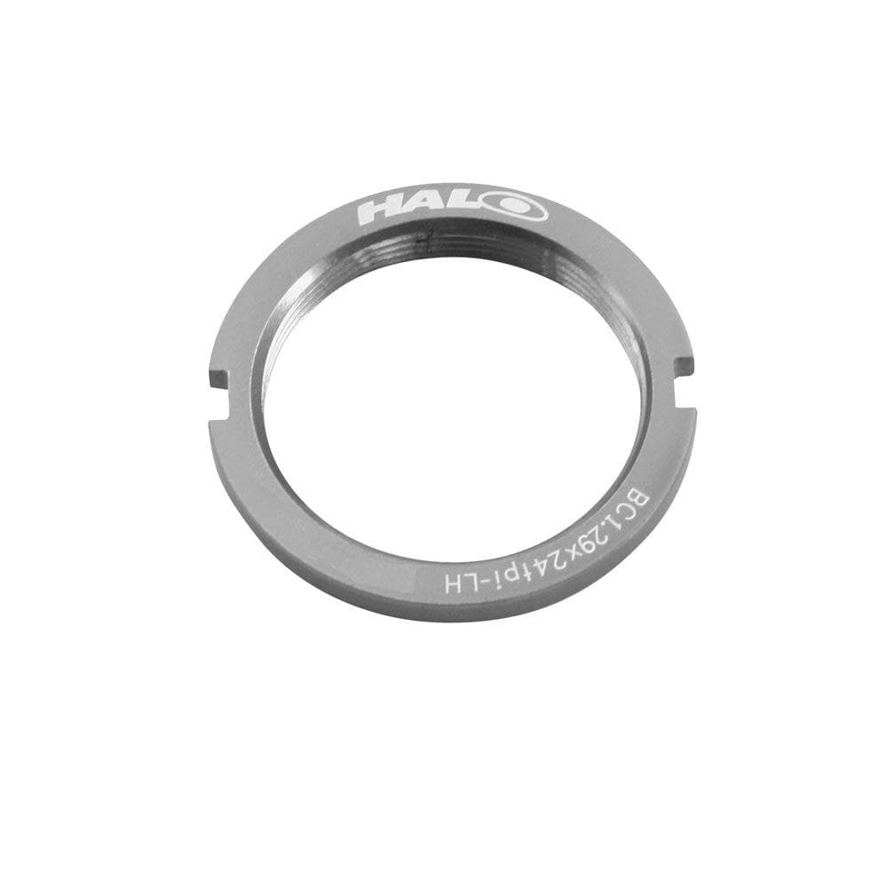 Halo Track Lockring Cr-Mo 1.29"x24T Freewheel Silver