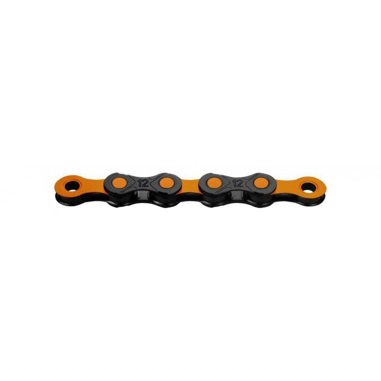 KMC DLC 12 Chain 118L - Black/Orange - 1pc