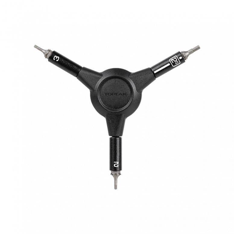 Topeak Y-Hex Speed Wrench, 2/2.5/3mm - Black