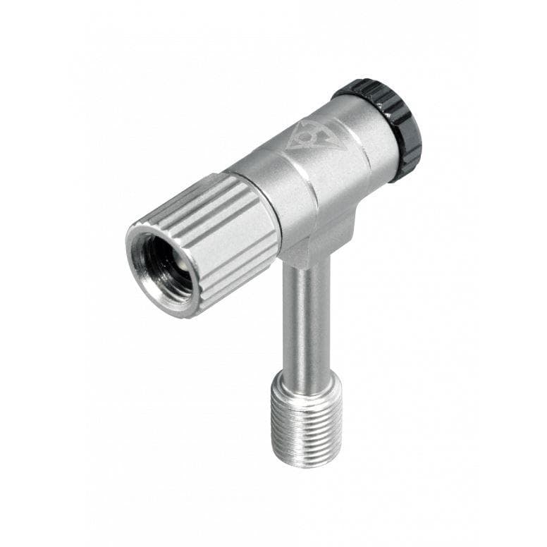 Topeak Pressure Rite - Schrader With Pressure Tune - Silver