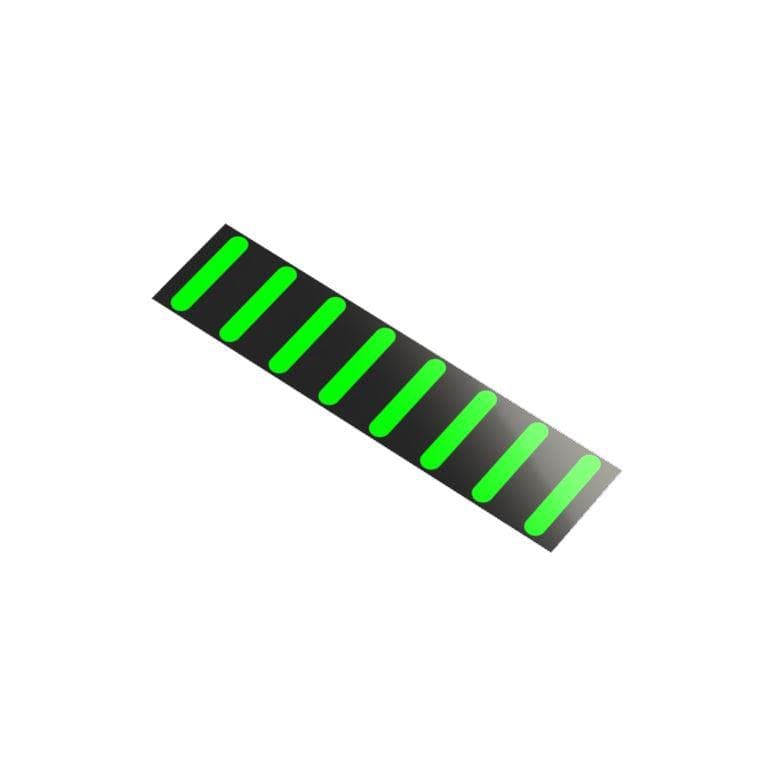 Rapid Racer Products ProGuard Rear Stickers - Neon Green