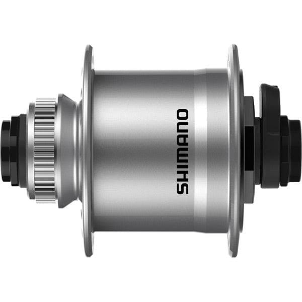 Shimano Nexus DH-UR708-3D Dynamo hub; 6v 3w; for Center Lock disc; 36h; 15x100 mm axle; silver