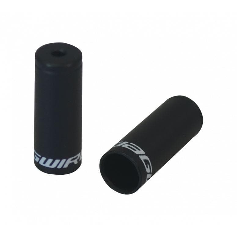 Jagwire End Caps Open - 3mm Dropper - Alloy - Black - 50 Pack