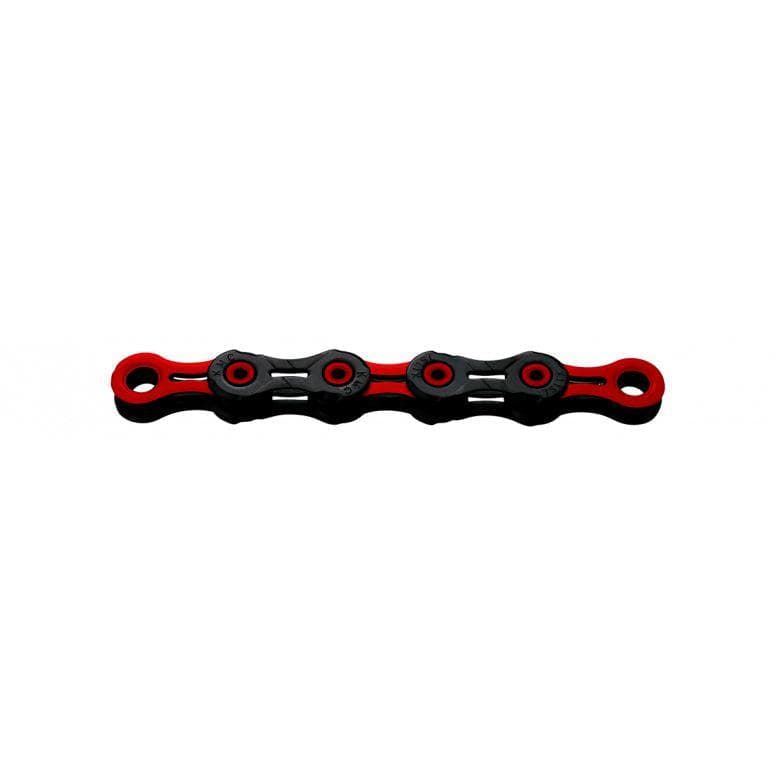 KMC DLC 11 Chain 118L - Black/Red - 1pc