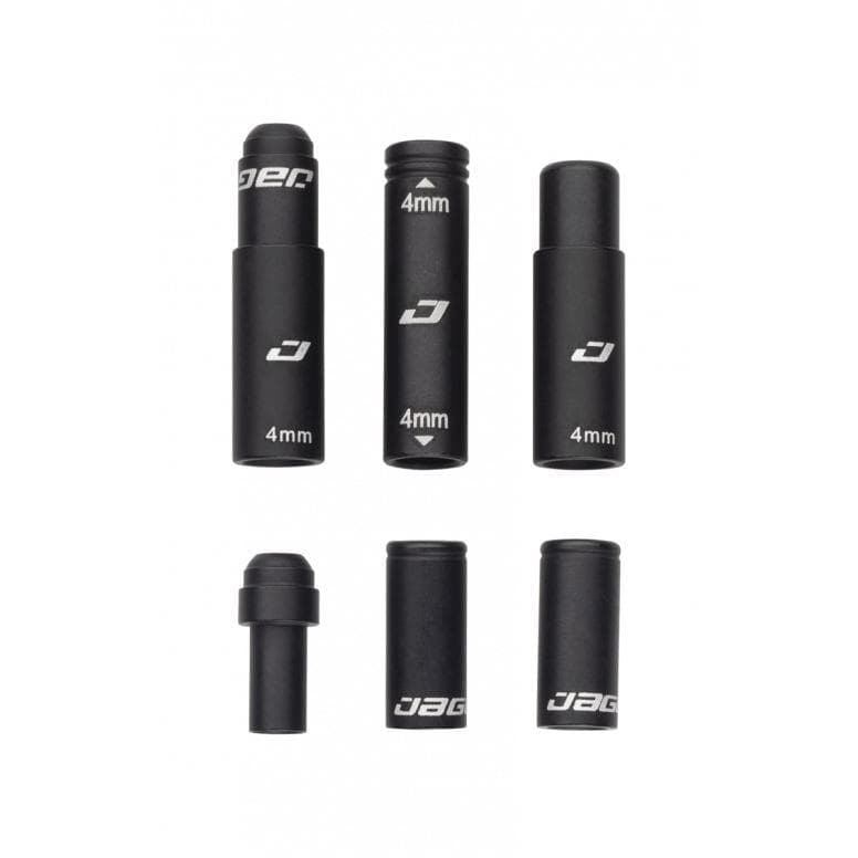 Jagwire Elite Link 1x Shift End Cap Pack - Black - 18 pack