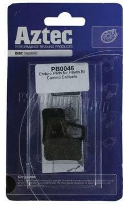 Aztec Enduro Organic Disc Brake Pads Hayes El Camino