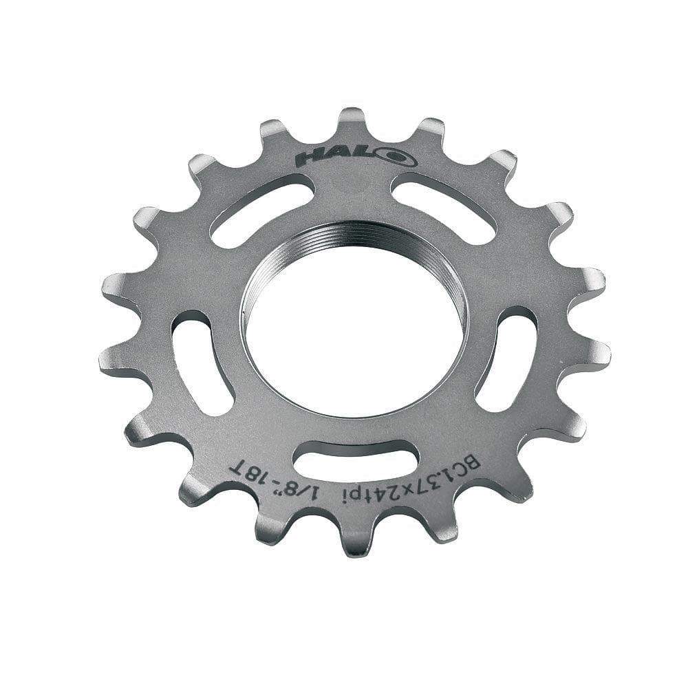 Halo Track Cog 1/8" 18T Freewheel Silver