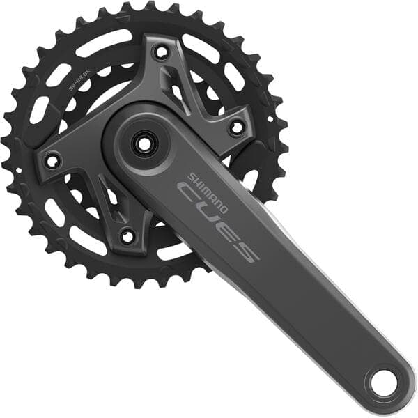 Shimano CUES FC-U6000 CUES 2 piece design chainset; for 9/10/11-speed; 175 mm; 36/22T; Boost