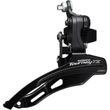 Shimano Tourney / TY FD-TZ510 6-speed MTB front derailleur; down swing; down pull; 28.6mm; 66-69; 48T