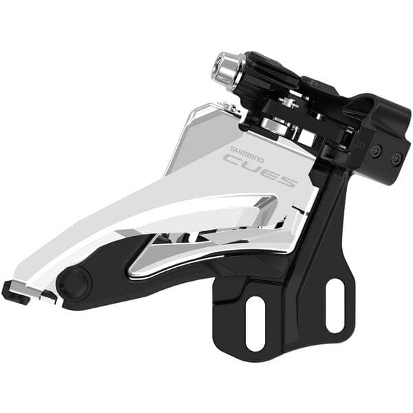 Shimano CUES FD-U4000-E CUES double front derailleur 9/10-speed; E-Type mount; side swing