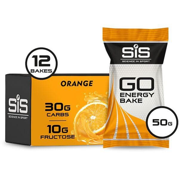 Science In Sport GO Energy Bake - box of 12 bars - orange