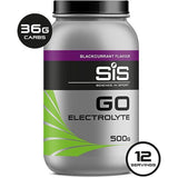 Science In Sport GO Electrolyte drink powder - 500 g tub - blackcurrant