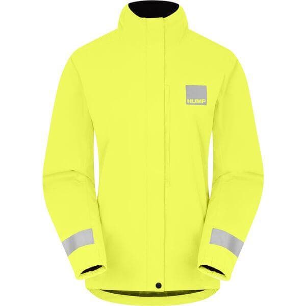 HUMP Strobe Women's Waterproof Jacket; Safety Yellow - Size 8