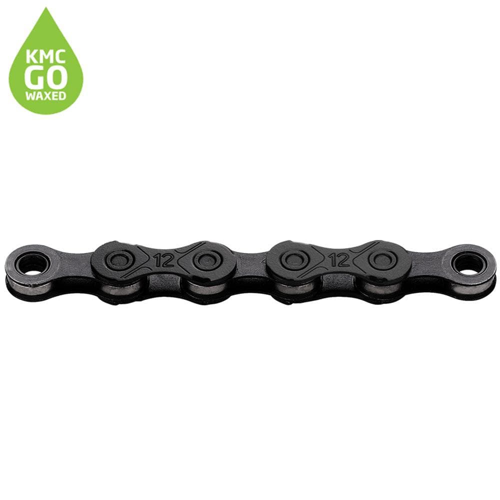 KMC X12 Black Waxed Chain 126L