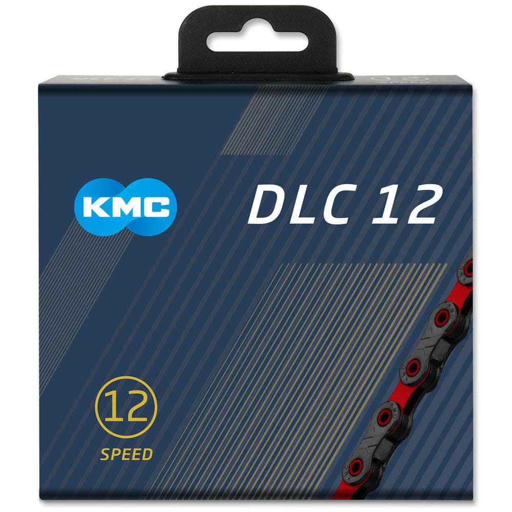 KMC X12 DLC Black/Red 126L