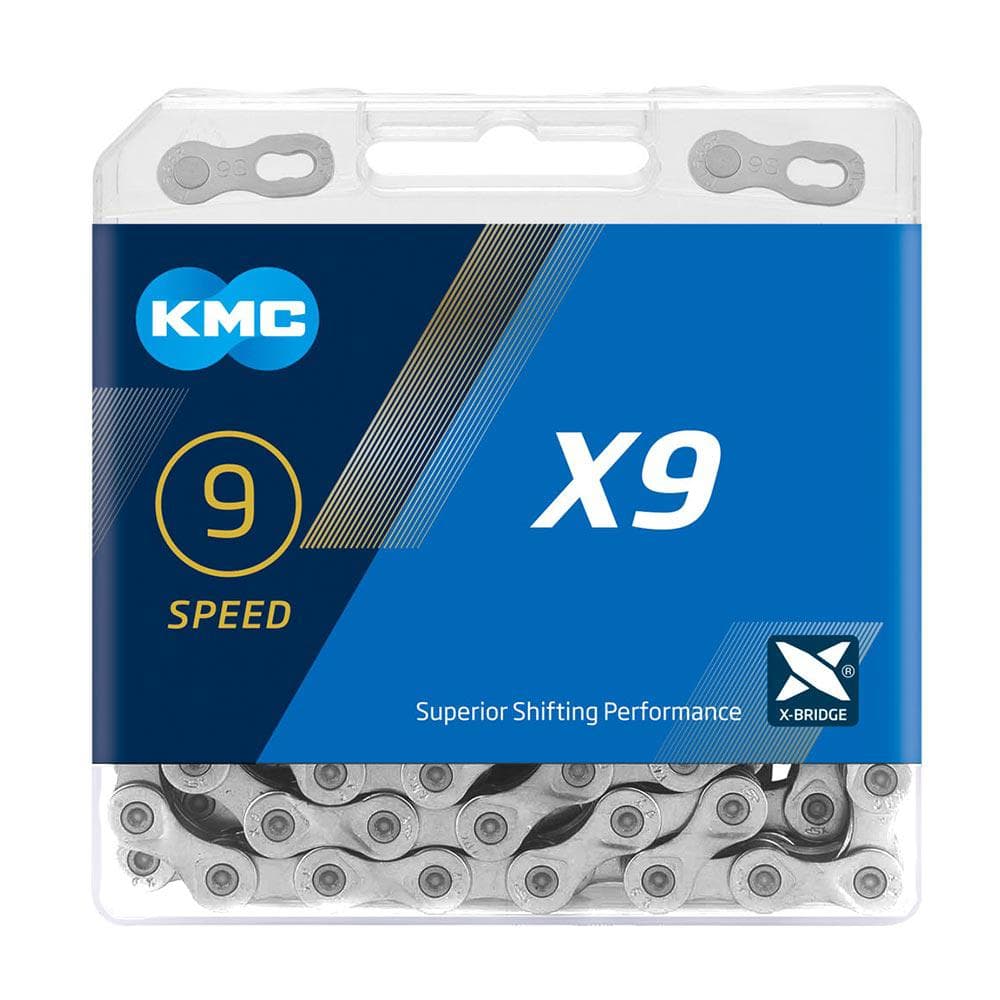 KMC X9 Silver Chain 114L