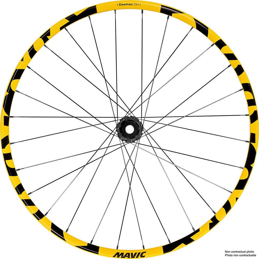 Mavic Deemax DH Yellow 29 6 Bolt Boost Front - 29" - Bolt-Thru