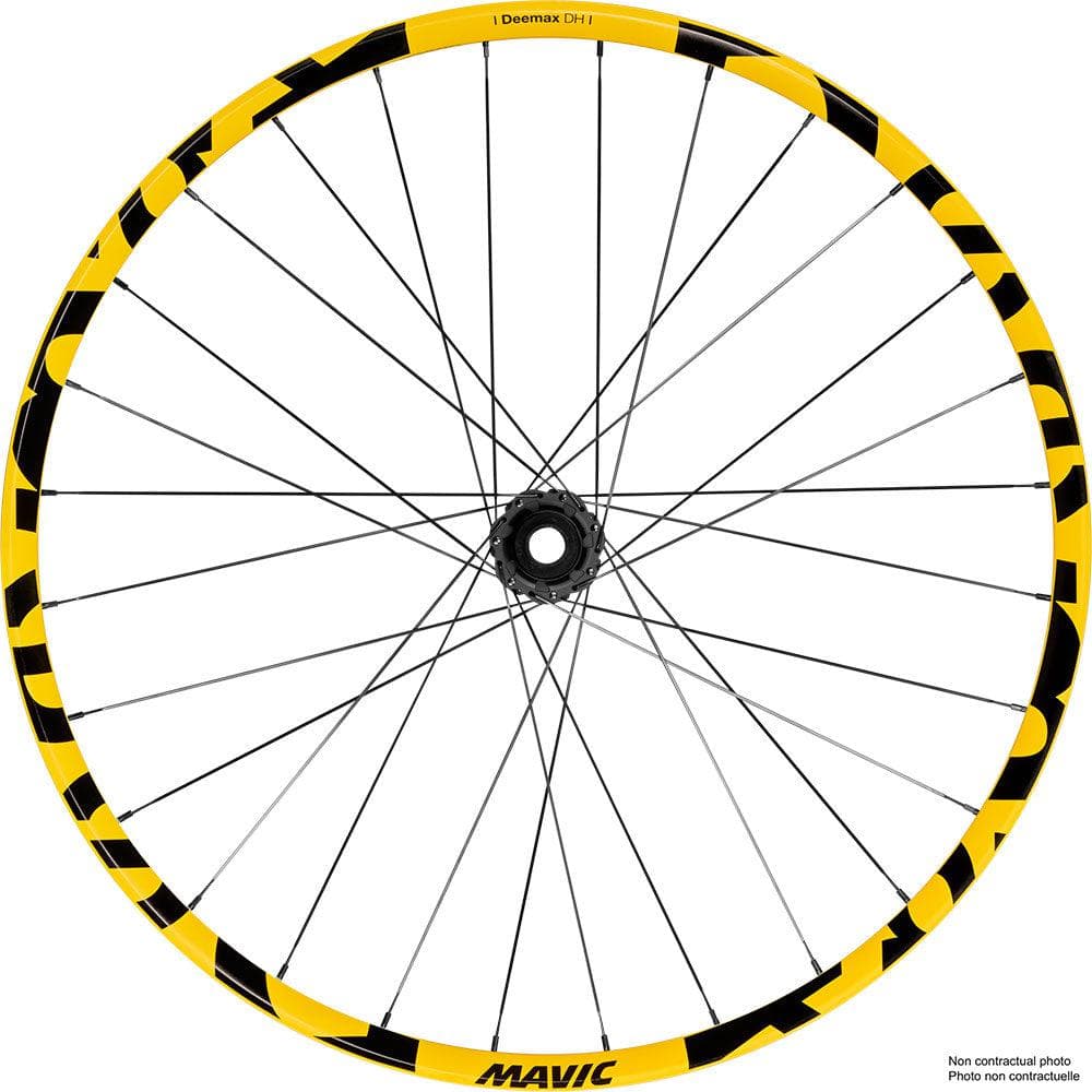 Mavic Deemax DH Yellow 27.5  6 Bolt  - Boost - Bolt-Thru