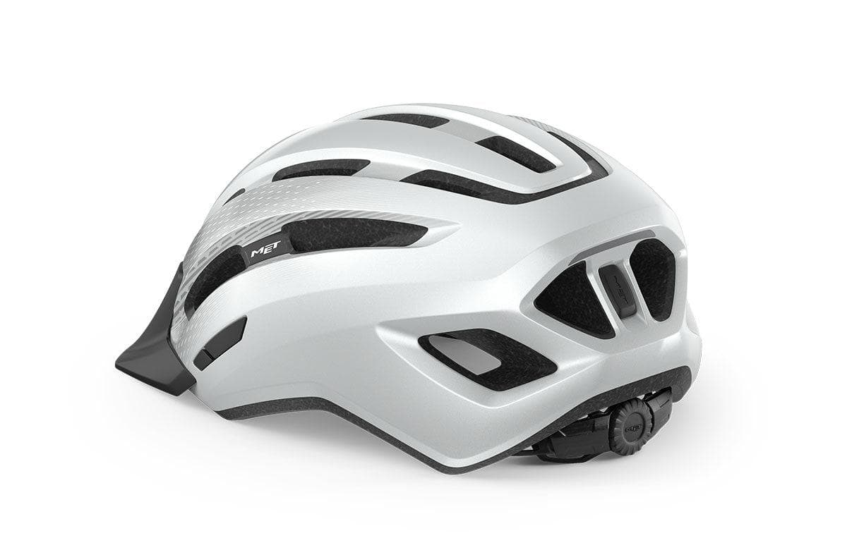 MET Downtown Trekking / Touring / E-Bike Helmet - 58 - 61cm - White