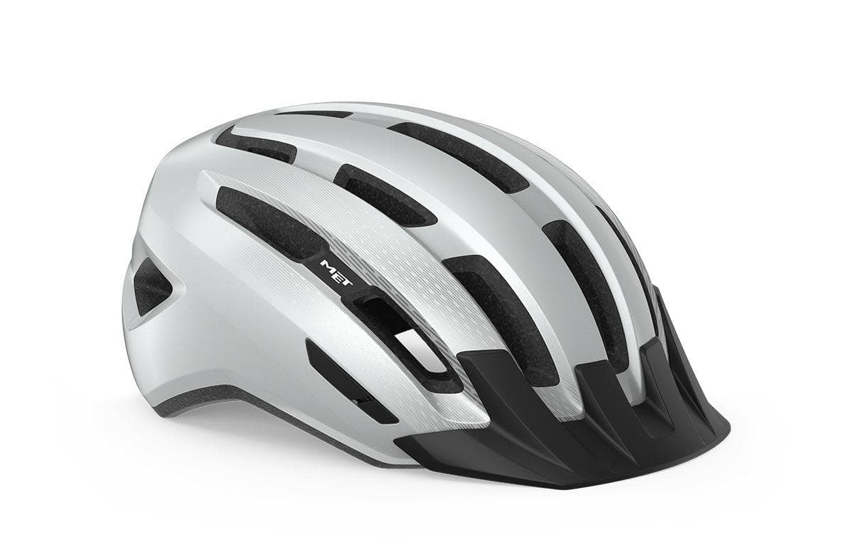 MET Downtown Trekking / Touring / E-Bike Helmet - 58 - 61cm - White