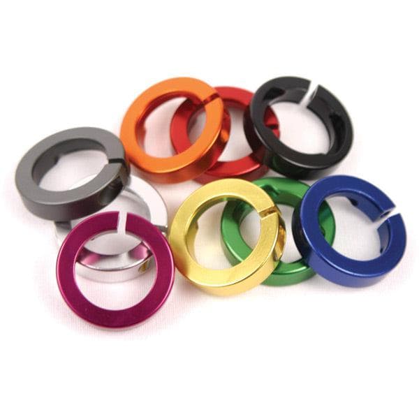 ODI Lock Jaw Clamps (Includes Snap Caps) - White