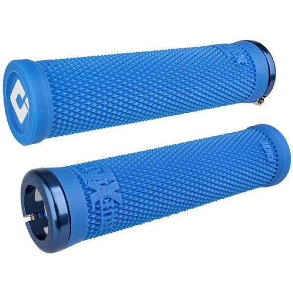 ODI Ruffian XL v2.1 MTB Lock On Grips 135mm - Medium Blue