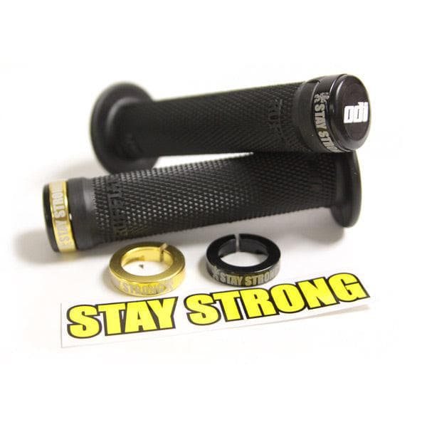 ODI Stay Strong BMX Lock On Grips 143mm - Black