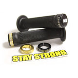 ODI Stay Strong BMX Lock On Grips 143mm - Black