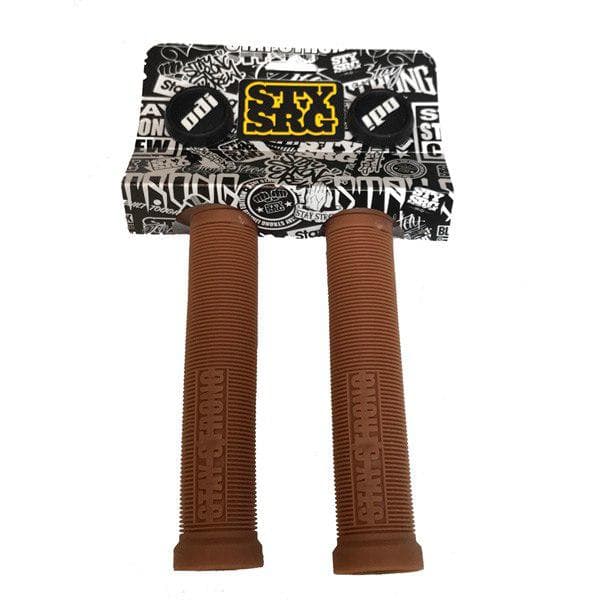 ODI Stay Strong Lion Heart BMX / Scooter Grips 143mm - Gum Rubber