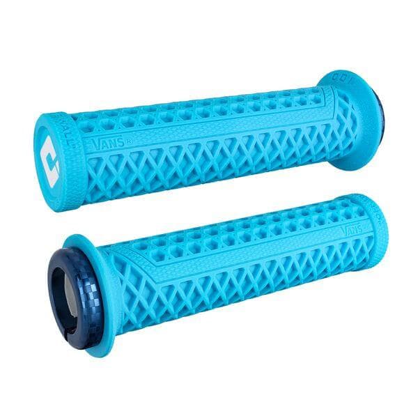 ODI Vans v2.1 MTB Lock On Grips 135mm - Blue