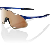 100% Glasses Hypercraft XS - Gloss Cobalt Blue - HiPER Copper Mirror Lens