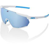 100% Glasses Racetrap 3.0 - Movistar Team White - HiPER Blue Multilayer Mirror Lens