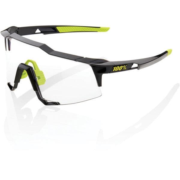 100% Speedcraft - Gloss Black - Photochromic Lens