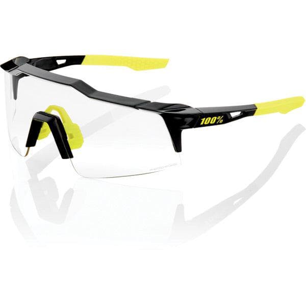 100% Speedcraft SL - Gloss Black - Photochromic Lens