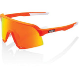 100% S3 - Neon Orange - HiPER Red Multilayer Mirror Lens