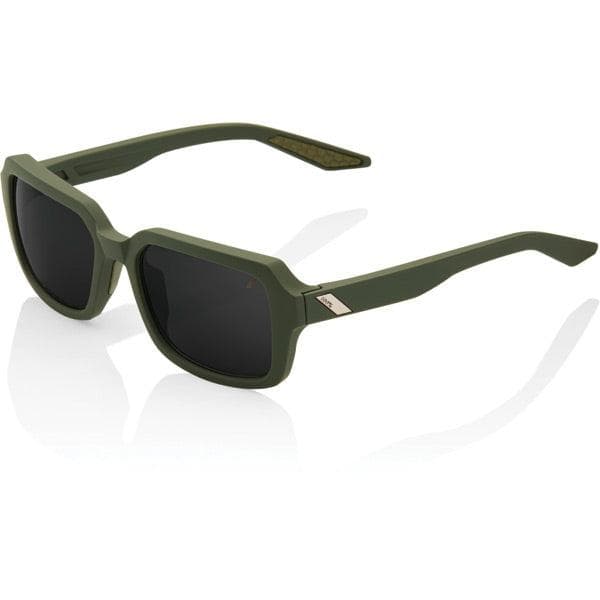 100% Rideley - Soft Tact Army Green - Black Mirror Lens