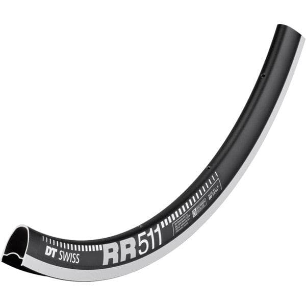 DT Swiss RR 511 SBWT 28 hole Presta-drilled black