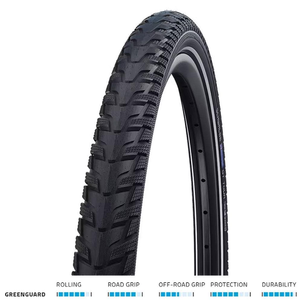 Schwalbe Energizer Plus Tour GreenGuard 700x38 Blk/Refl