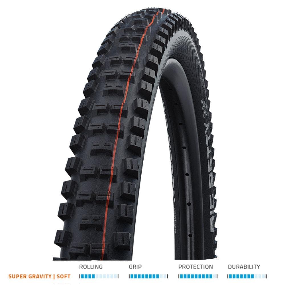 Schwalbe Big Betty Evo S/Gravity TLE 27.5 x 2.40 Fold Blk