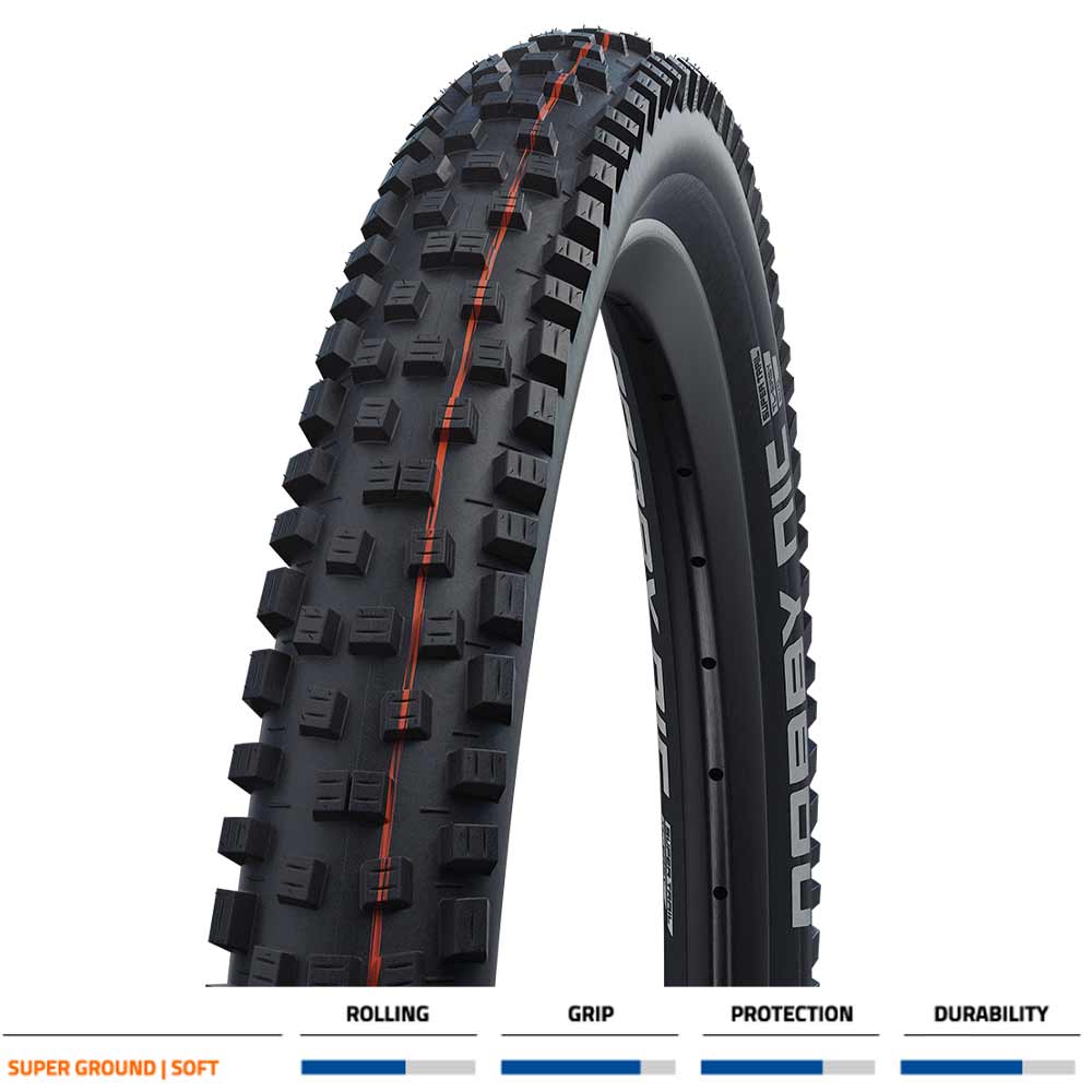 Schwalbe Nobby Nic Evo S/Ground TLE 29x2.25 Fold Blk