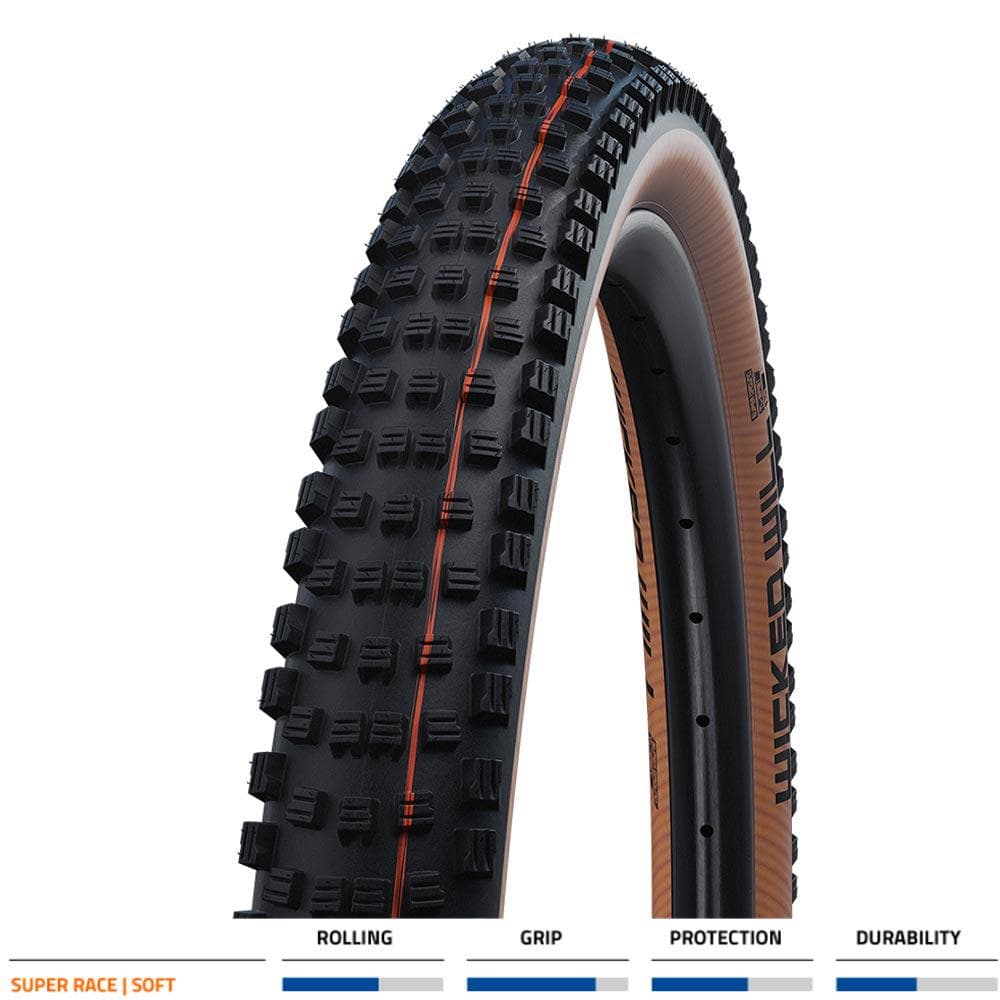 Schwalbe Wicked Will Evo S/Race 29x2.40 TLE Fold Tan