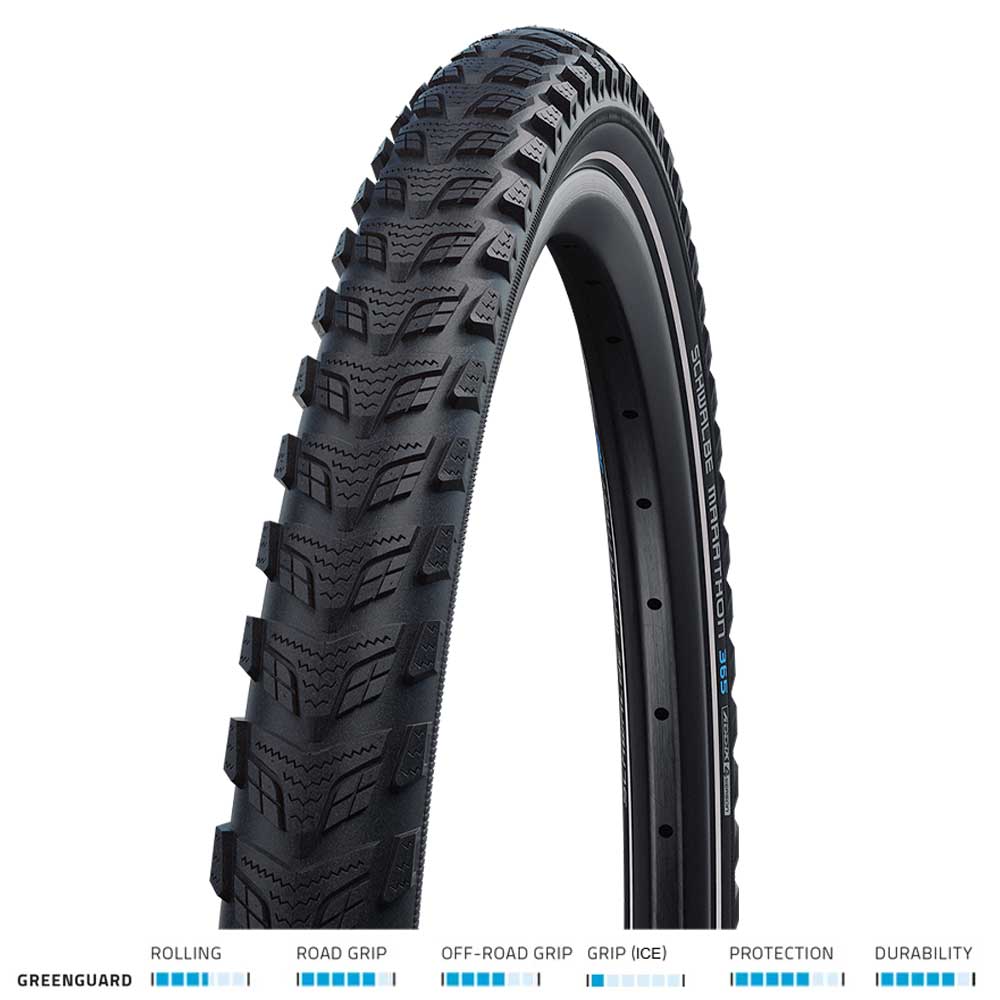 Schwalbe Marathon 365 Perf Greenguard T-S 700x38C