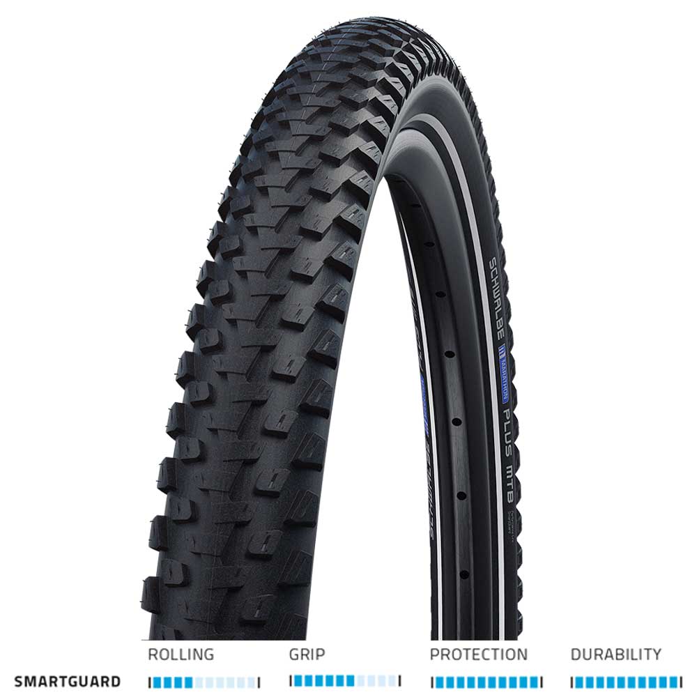 Schwalbe Marathon Plus MTB Smart D-grd 27.5x2.35 Blk/Refl