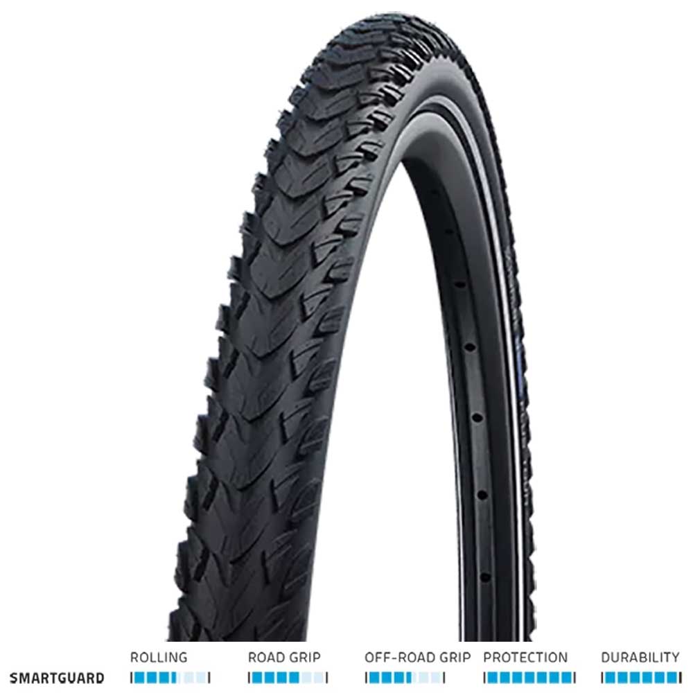 Schwalbe Marathon Plus Tour Smartguard 26x1.75 Blk/Refl