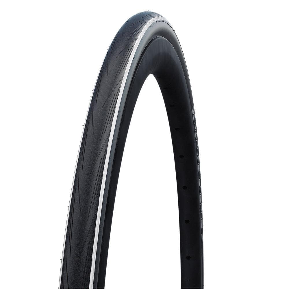 Schwalbe Lugano II K-Guard 700x25c Blk/Wht Stripes