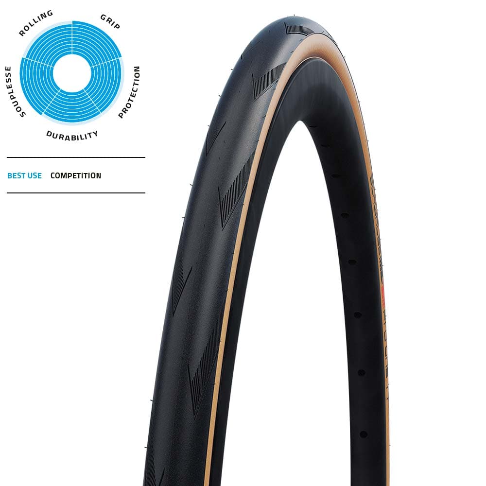 Schwalbe Pro One Evo Sup-Race V-Guard 700x25 Fold Tan