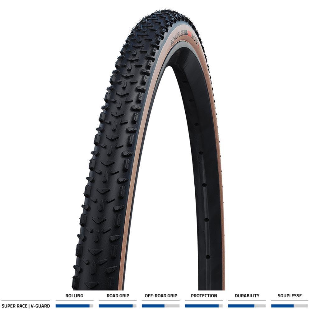 Schwalbe X-One R Evo V-Guard TLE 700x33 Fold Tan