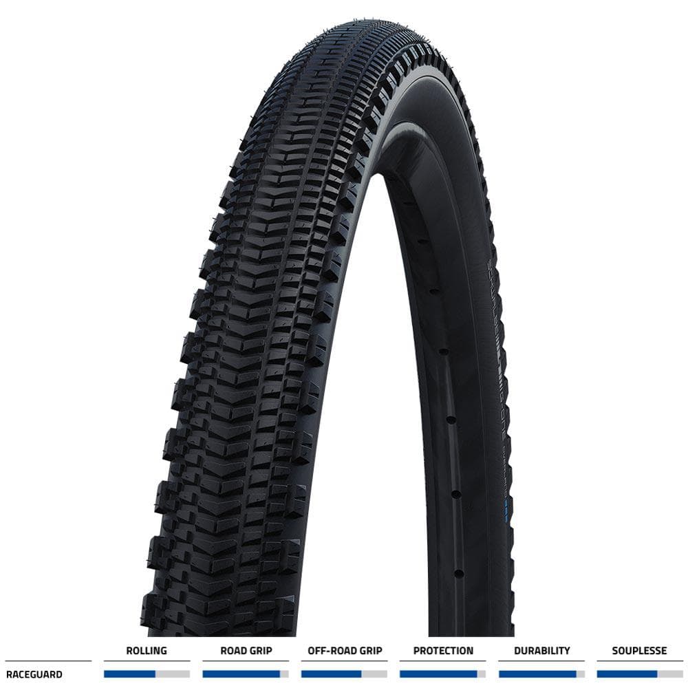 Schwalbe G-One Overland 365 RaceGuard TLE 700x40c Fold Blk