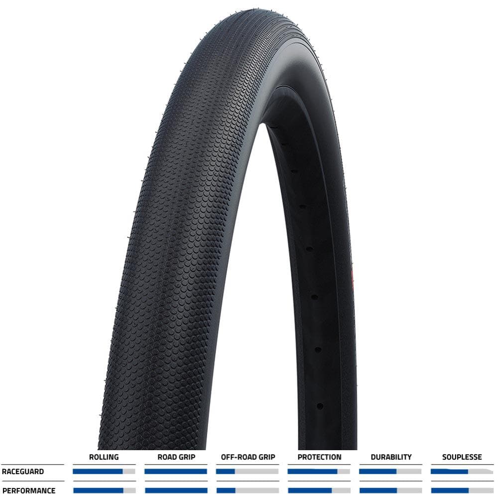 Schwalbe G-One Speed Perf RaceGuard 700x30c TLE Fold Blk