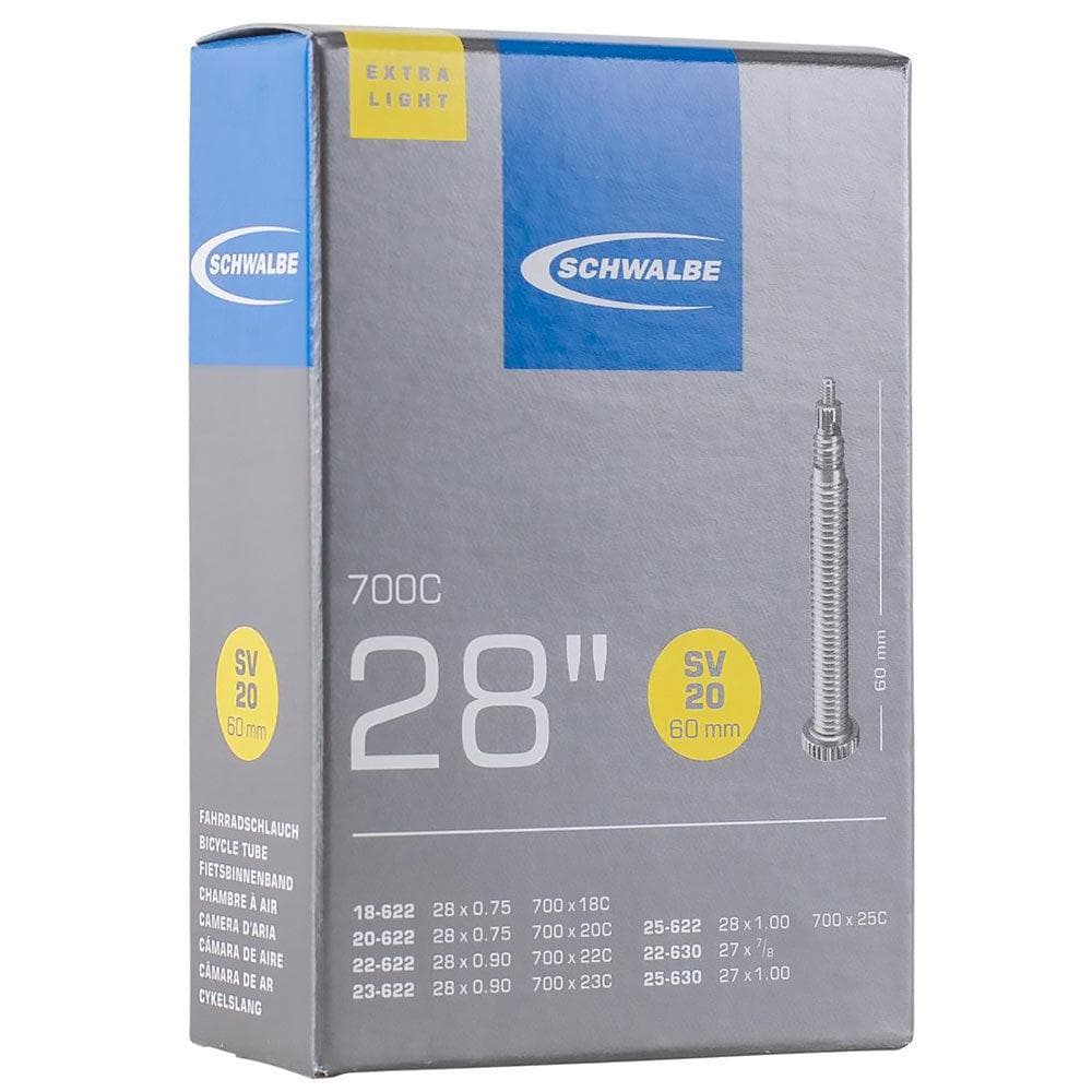 Schwalbe SV20 Extra Light 700c x 18/25c 60mm